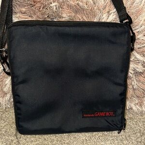 Nintendo Black Game Boy Bag Vintage